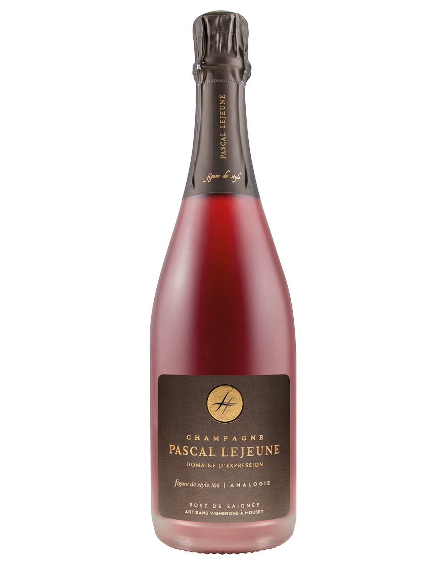 Champagne AOC Premier Cru Brut Rosé de Saignée Analogie Pascal Lejeune 0,75 ℓ