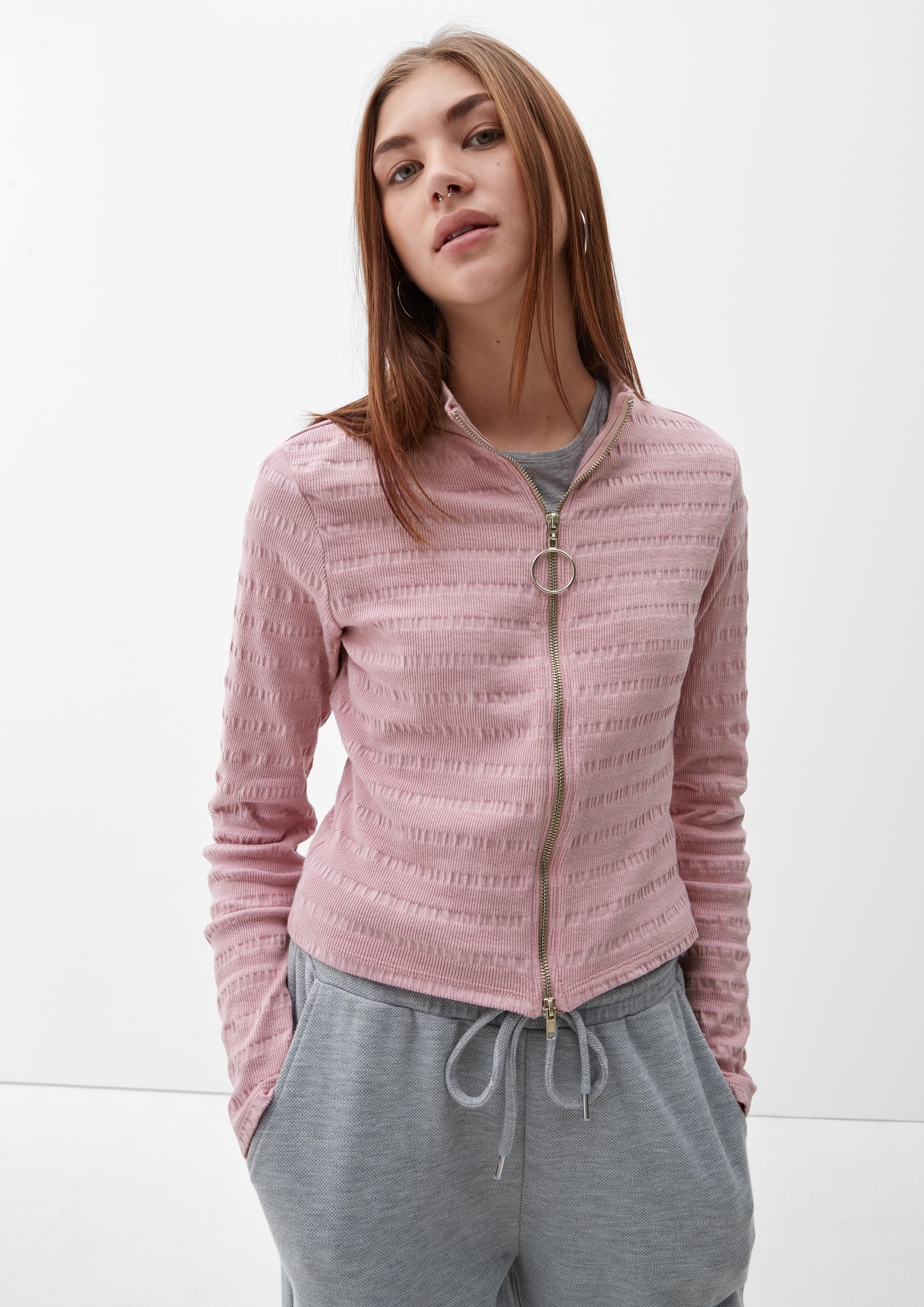 Jacke mit Strukturmuster  2119966-4311