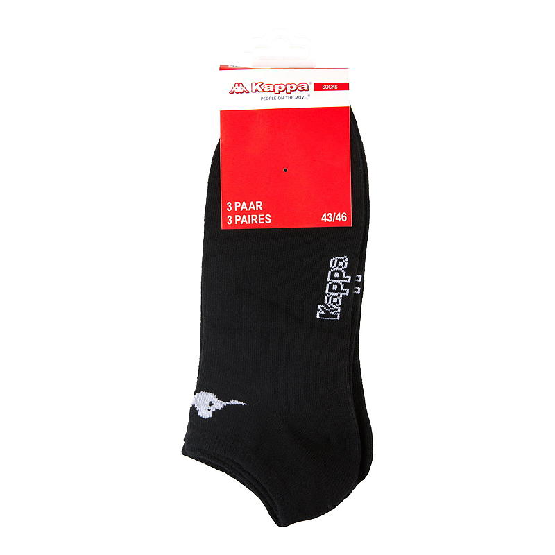 Kappa Sneakers sokk 3-pk str 39/42-43/46 Kappa