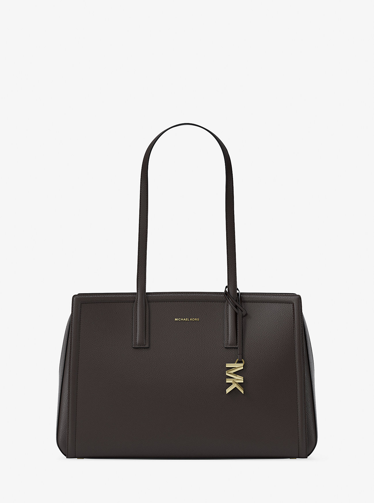 Laila medium skinnveske - SJOKOLADE