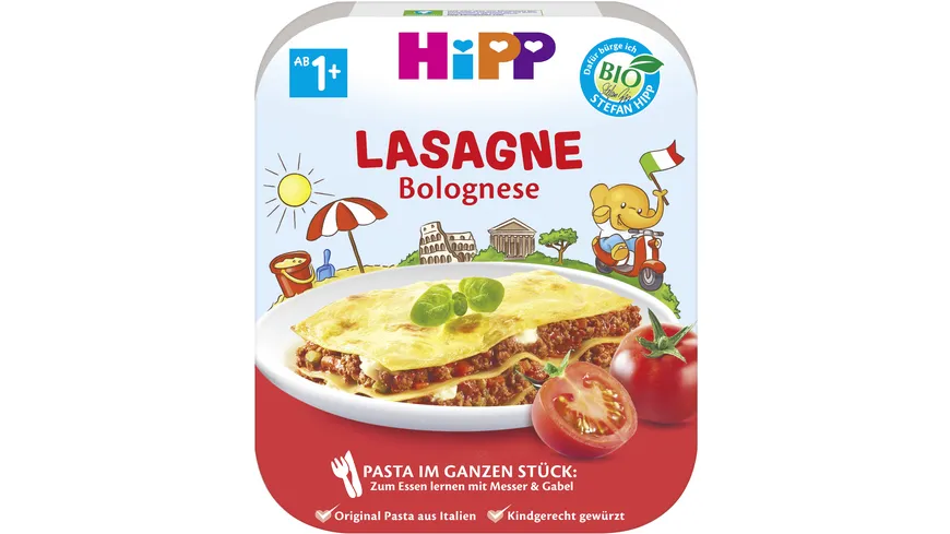 HiPP Bio für Kinder Pasta im ganzen Stück - Schalenmenüs 250 g