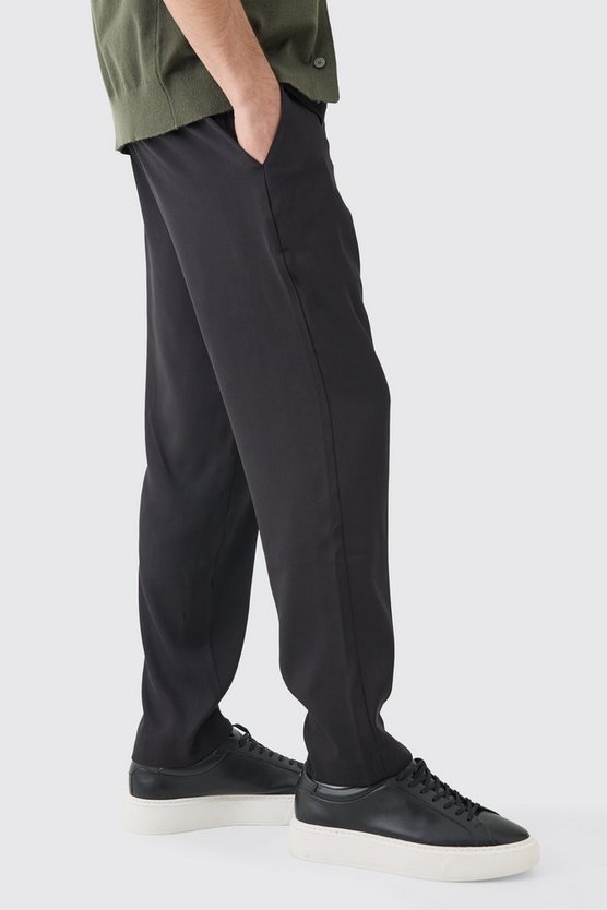 Kurze Mix & Match Slim-Fit Hose