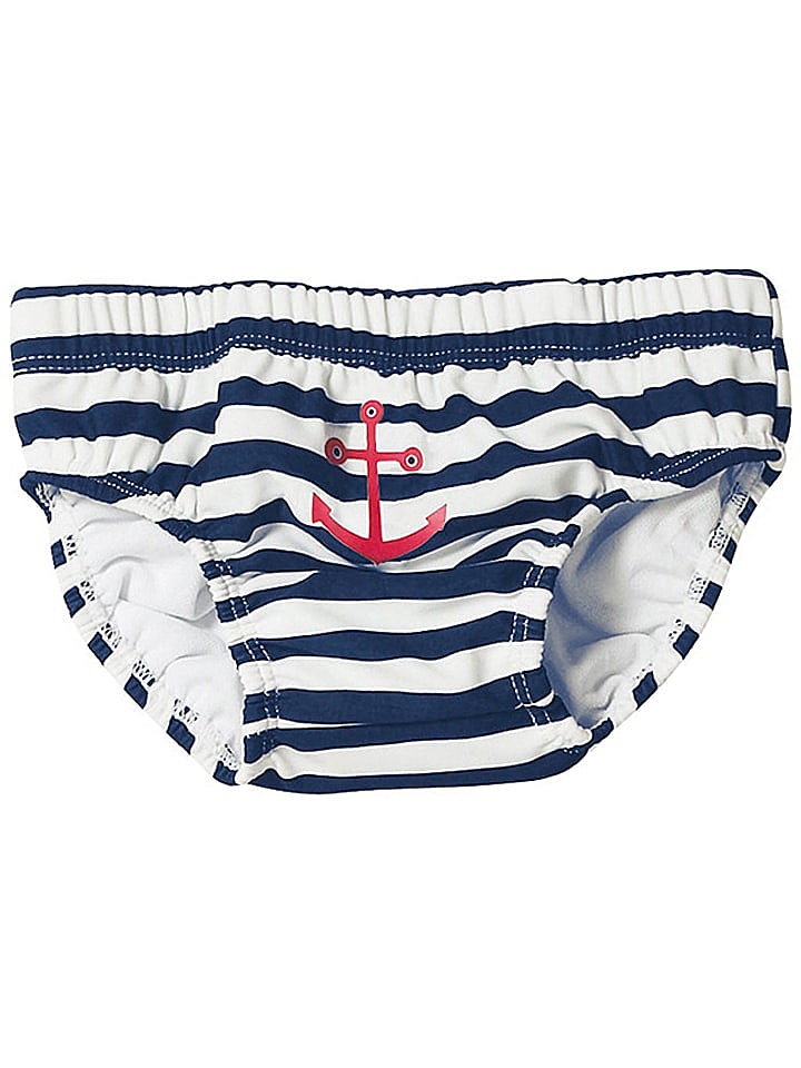 Playshoes Badewindel in Weiß/ Dunkelblau günstig kaufen 74/80