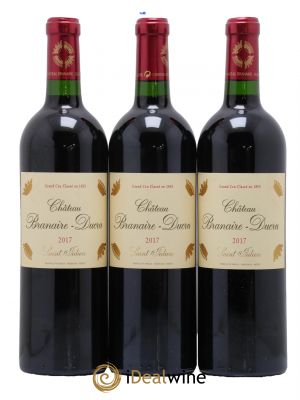 Château Branaire Ducru 4ème Grand Cru Classé  2017 - Lot de 3 Bouteilles