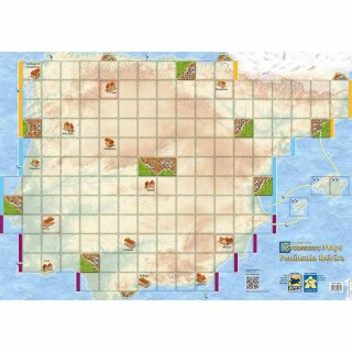 Carcassonne Maps: Iberische Halbinsel (Multilingual)