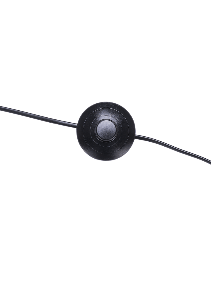 Beliani Stehleuchten STILETTO in Schwarz - (W) 50 x (H) 156 x (L) 50 cm günstig kaufen onesize