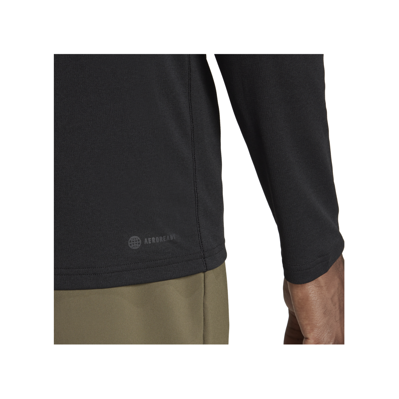 adidas Seasonal HalfZip Sweatshirt Schwarz