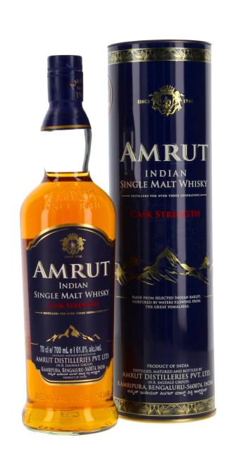 Amrut Cask Strength 0,7 l·61,8 % vol
