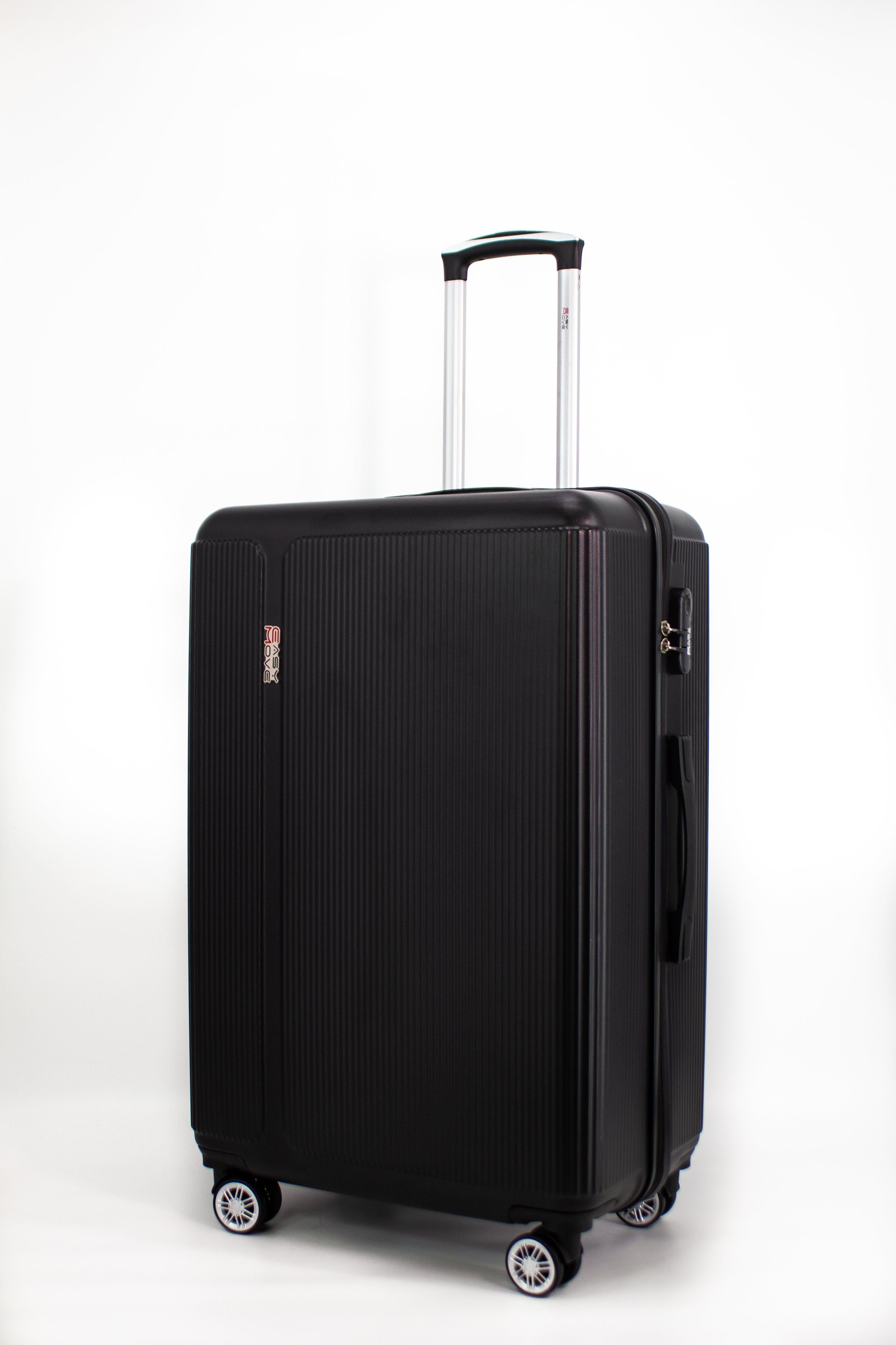 Easy Move Hartschalen-Trolley Ginevra 55,Reisekoffer Hartschalen-Koffer,360° Doppelrollen, 100% ABS, IATA Konform