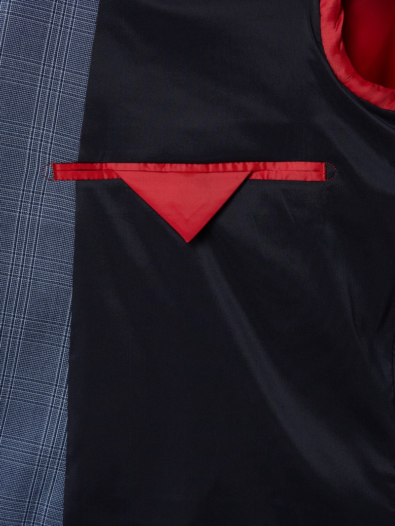 Extra Slim Fit 2-Knopf-Sakko mit Stretch-Anteil Modell 'Nate' in royalblau