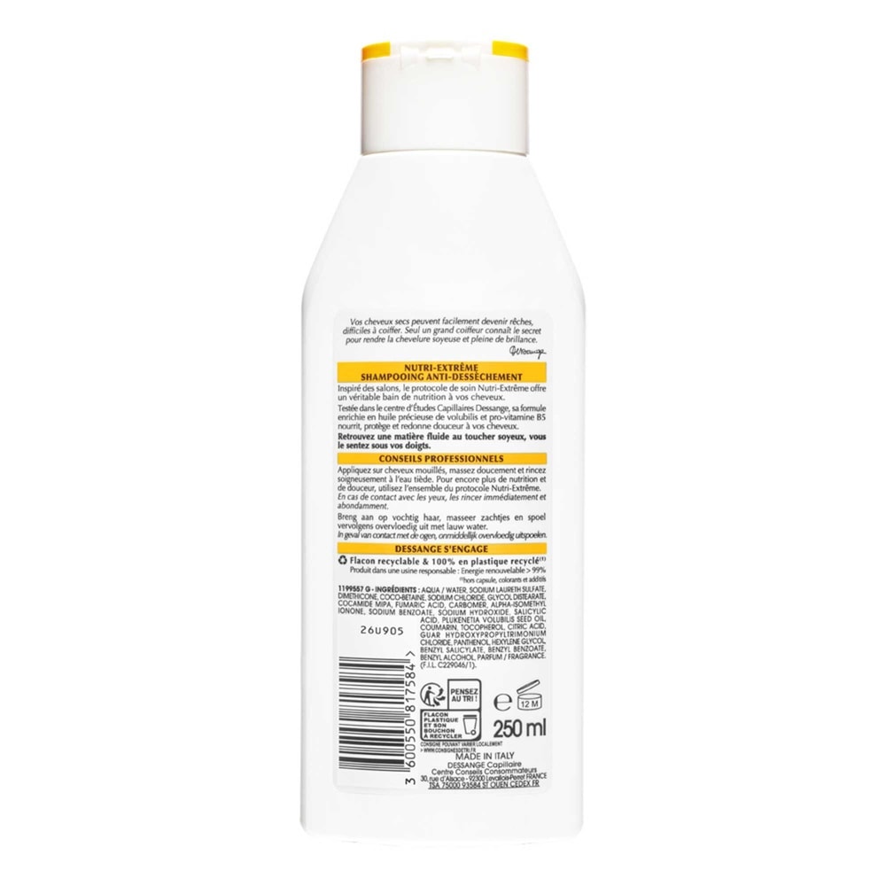 dessange Nutri-Extrême Shampooing Anti-Dessèchement