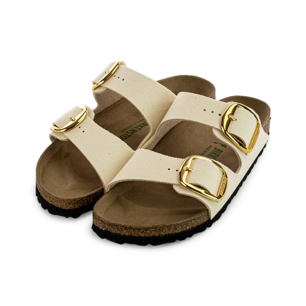 Birkenstock Arizona BB Tex Canvas Vegan 1025563 / weiss