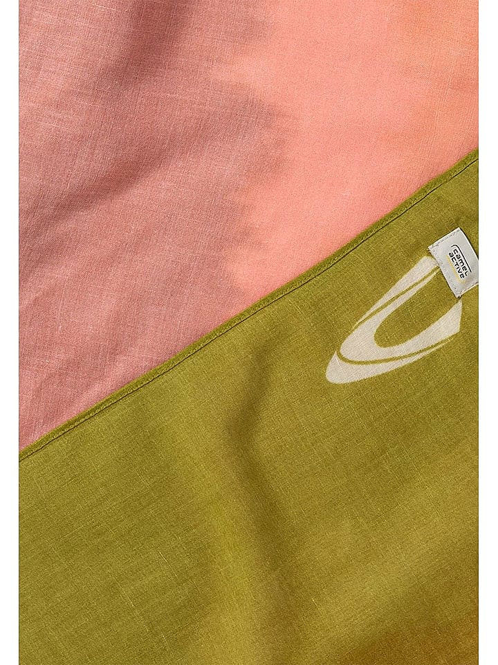Camel Active Schal in Pink/ Grün/ Grau - (L)120 x (B)120 cm günstig kaufen onesize