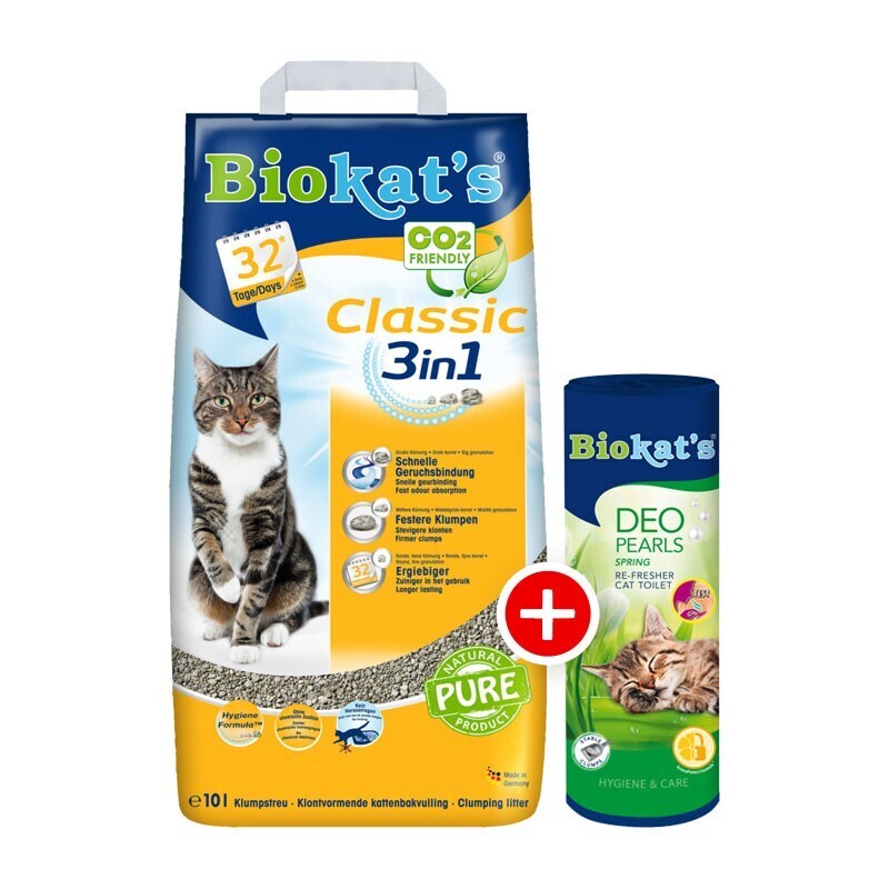 Biokat's Katzenstreu Biokat's Probierpaket Streu und Deo