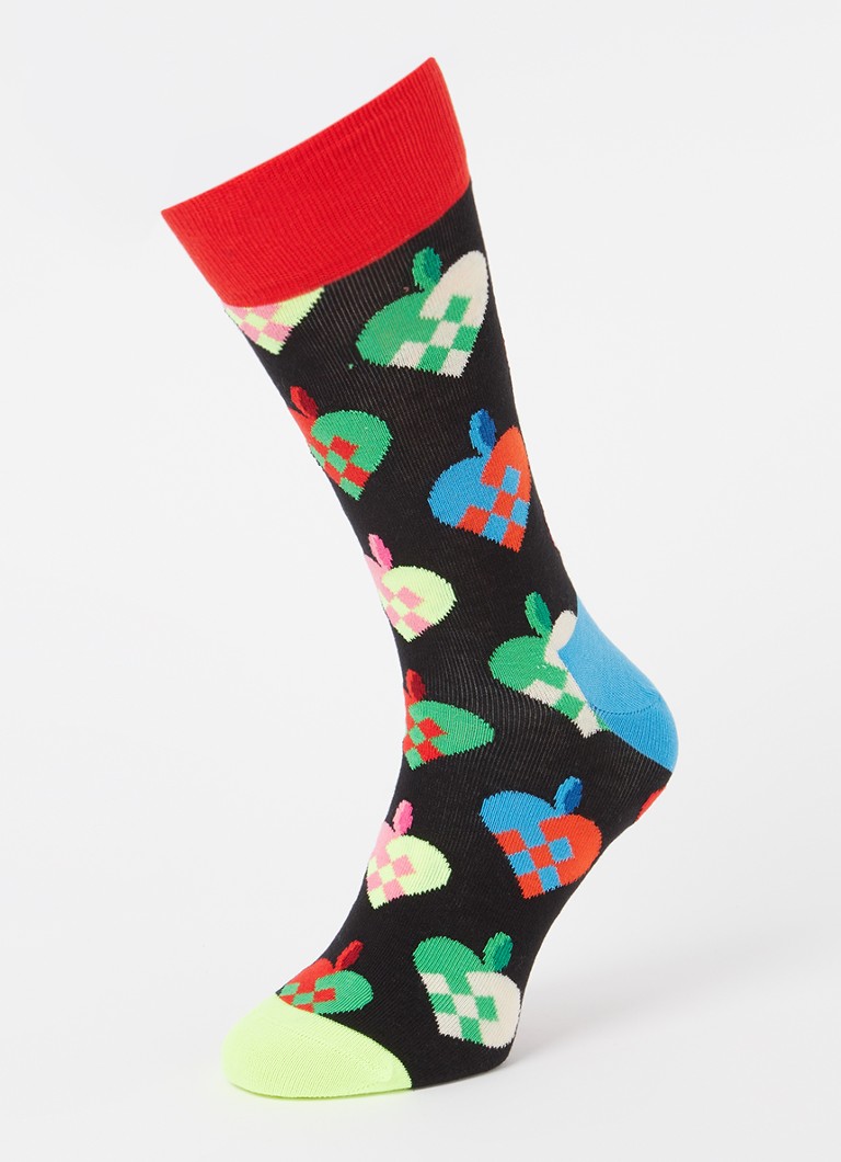 Șosete Happy Socks cu imprimeu cu căsuță de turtă dulce, într-un pachet cadou de 4.