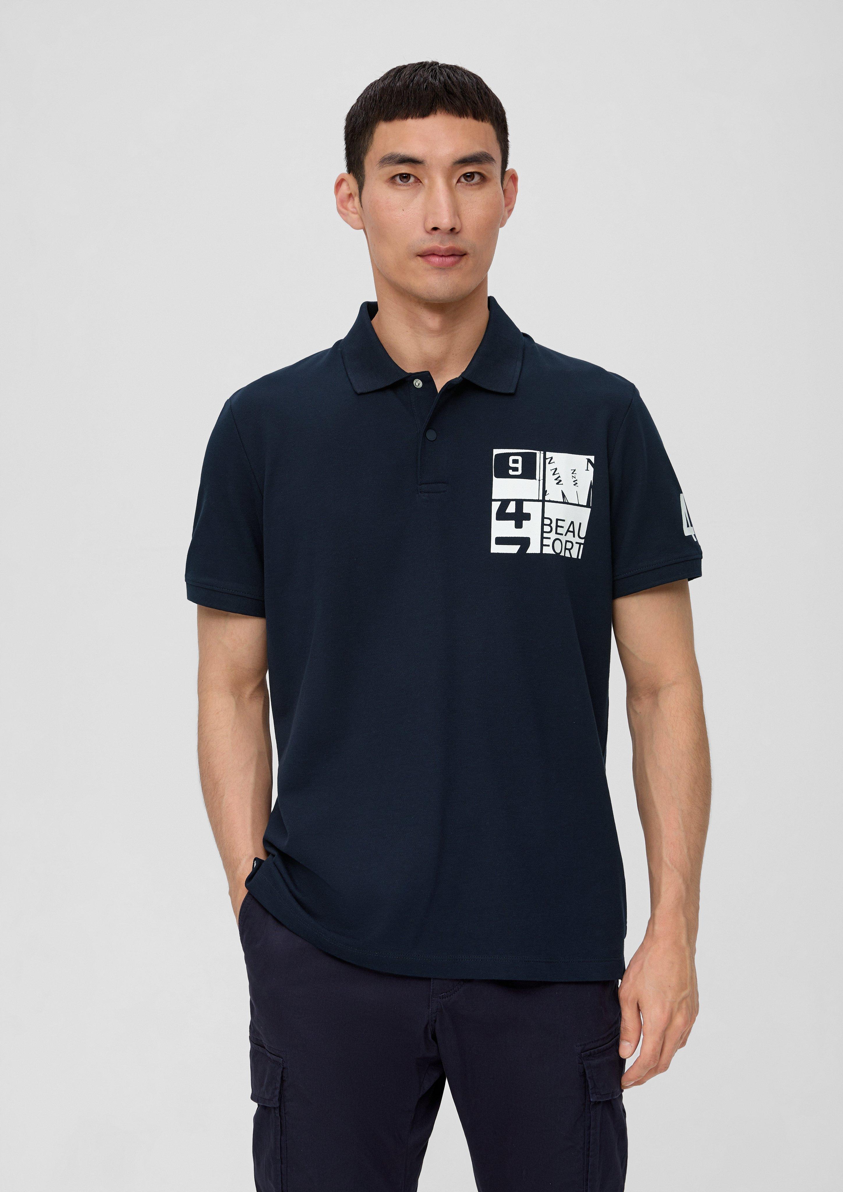 Poloshirt aus Baumwollstretch  2135699-59D1
