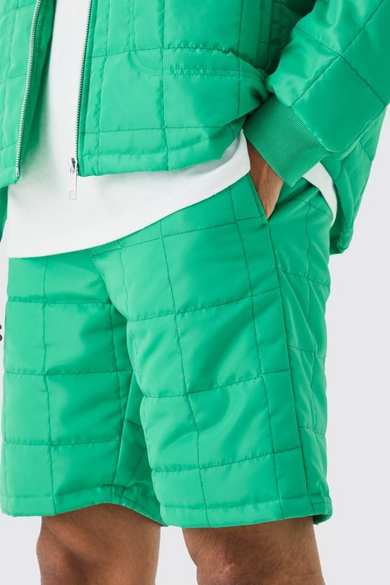 Gesteppte Shorts
