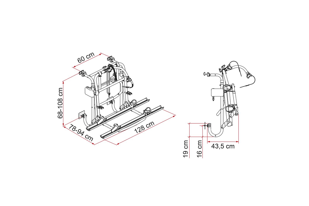 Fiamma Carry Bike Lift 77