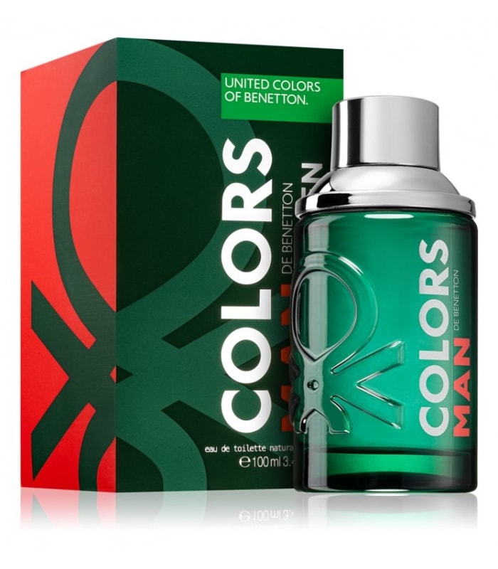 BENETTON-COLORS MAN GREEN-Eau de Toilette pour homme