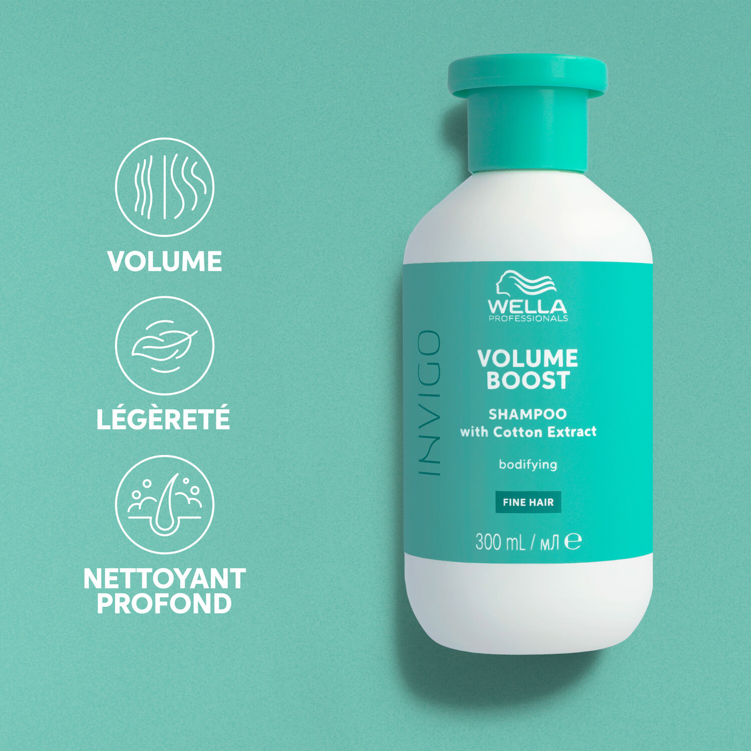 Wella Volume Boost Shampooing Volume