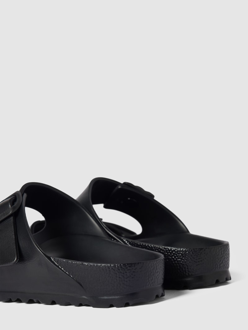 Slides mit Dornschließe Modell 'EVA' in schwarz