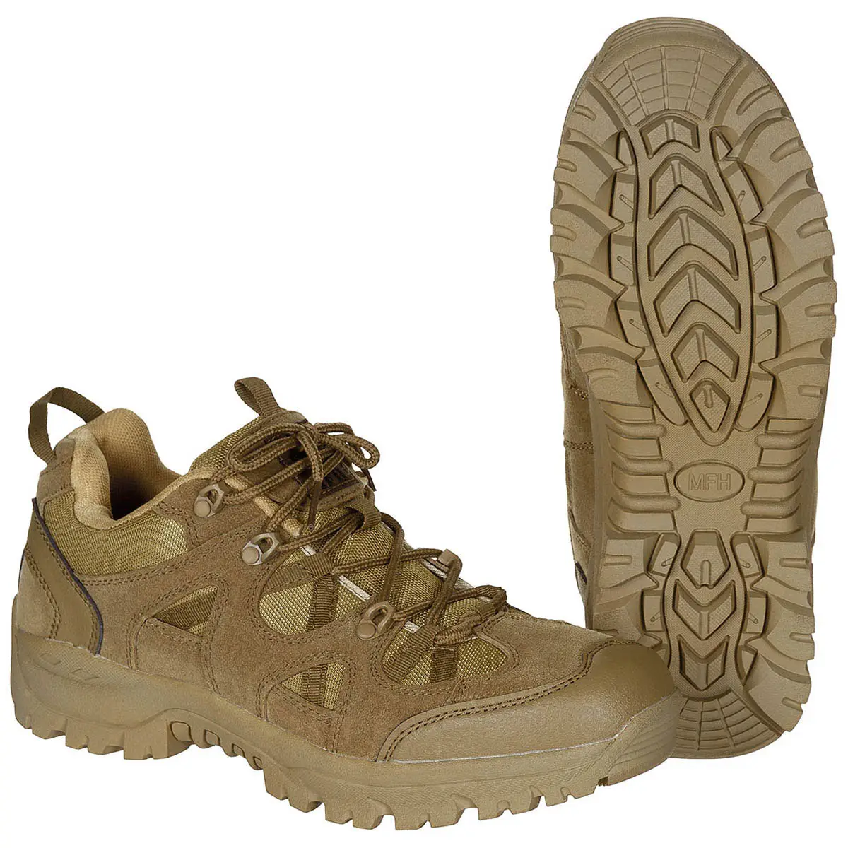 Halbschuhe Tactical Low coyote