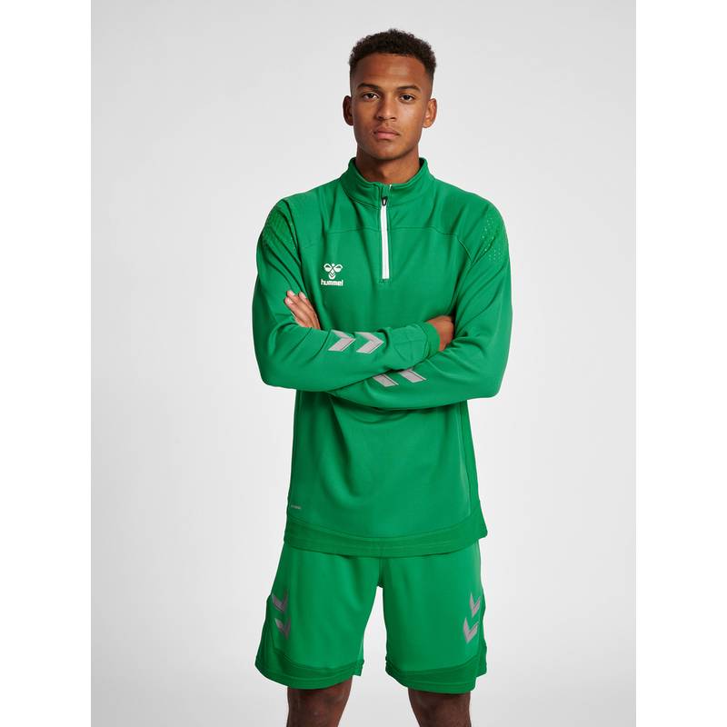 hummel hmlLEAD HALF ZIP Sweatshirt Herren