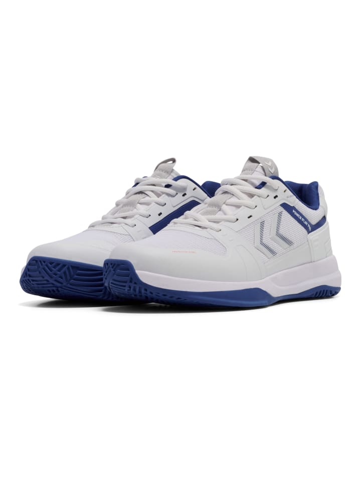 Hummel Hummel Hallenschuh Power Play Erwachsene in WHITE/TRUE BLUE günstig kaufen