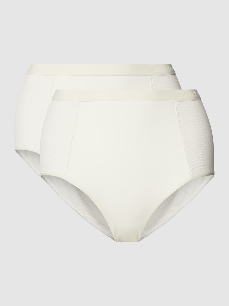 Hipster in Melange-Optik Modell 'ICONIC RIB' in offwhite