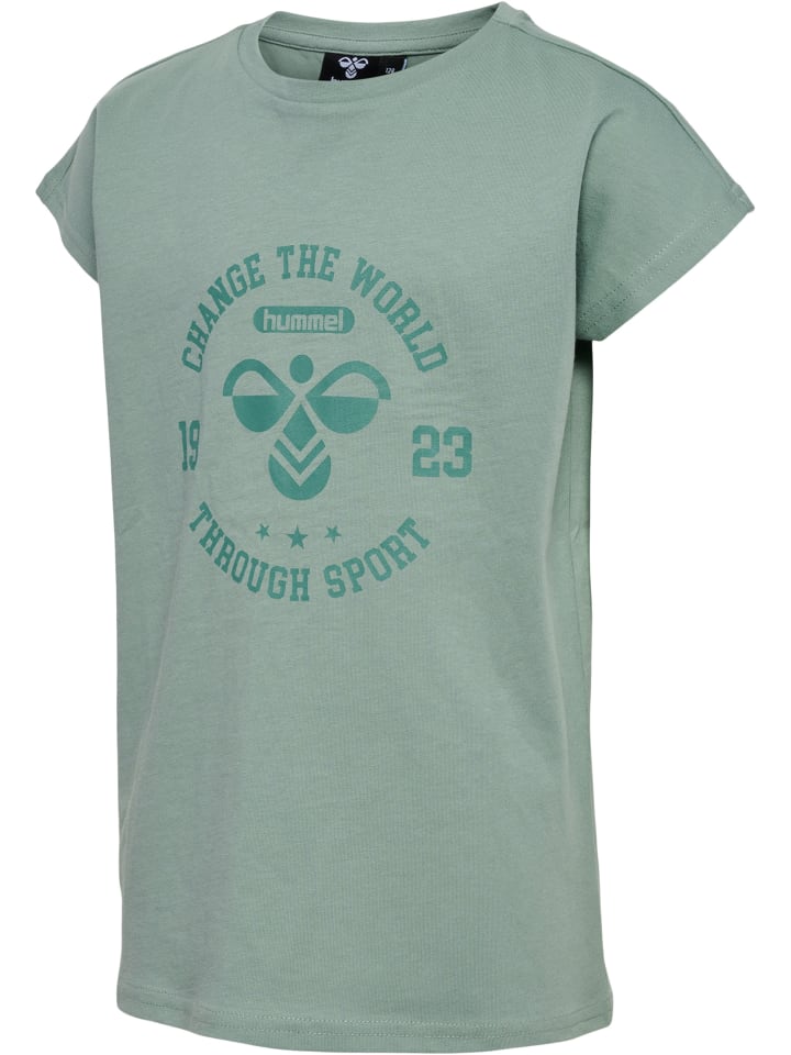Hummel Hummel T-Shirt Hmlmalin Mädchen in CHINOIS GREEN günstig kaufen