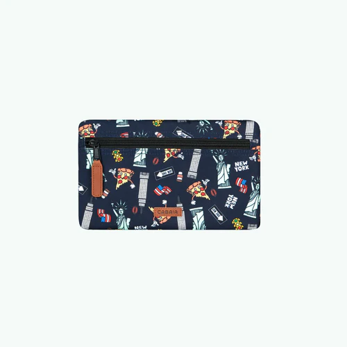 Brooklyn medium front pocket in navy blue