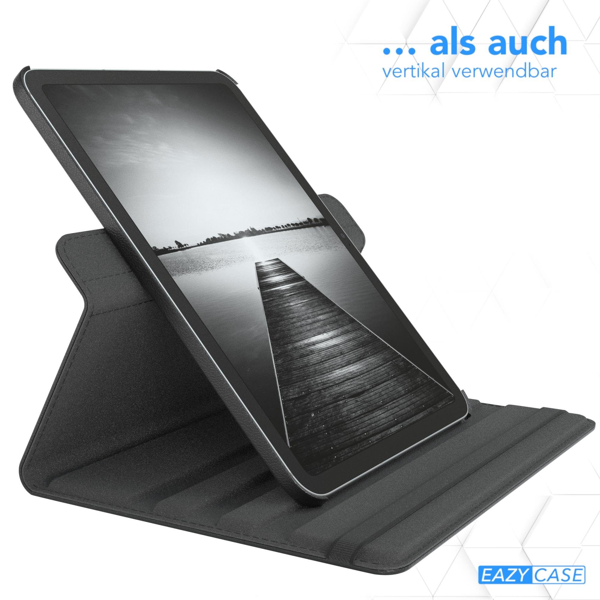 EAZY CASE Tablet-Hülle Rotation Case für Apple iPad 10. Gen. (2022) 10,9 Zoll, Hülle 360° drehbar mit Standfunktion Etui Anti-Kratz Tasche Schwarz