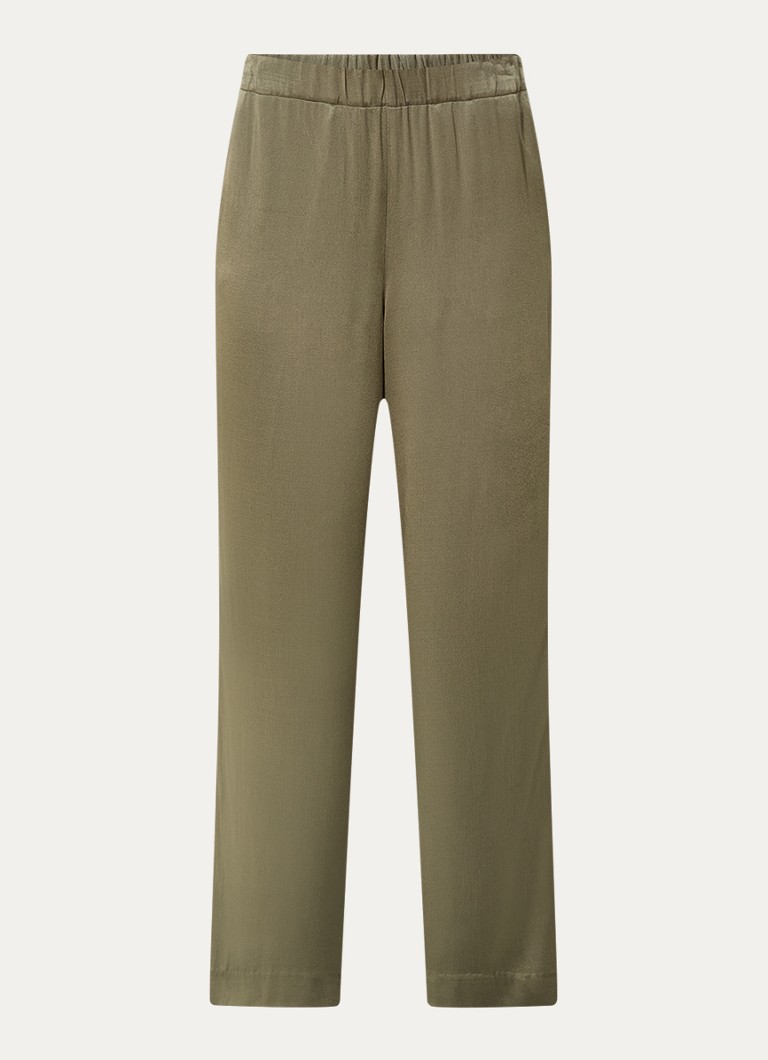 Pantaloni a vita alta e gamba dritta con tasche laterali Modström Kindle