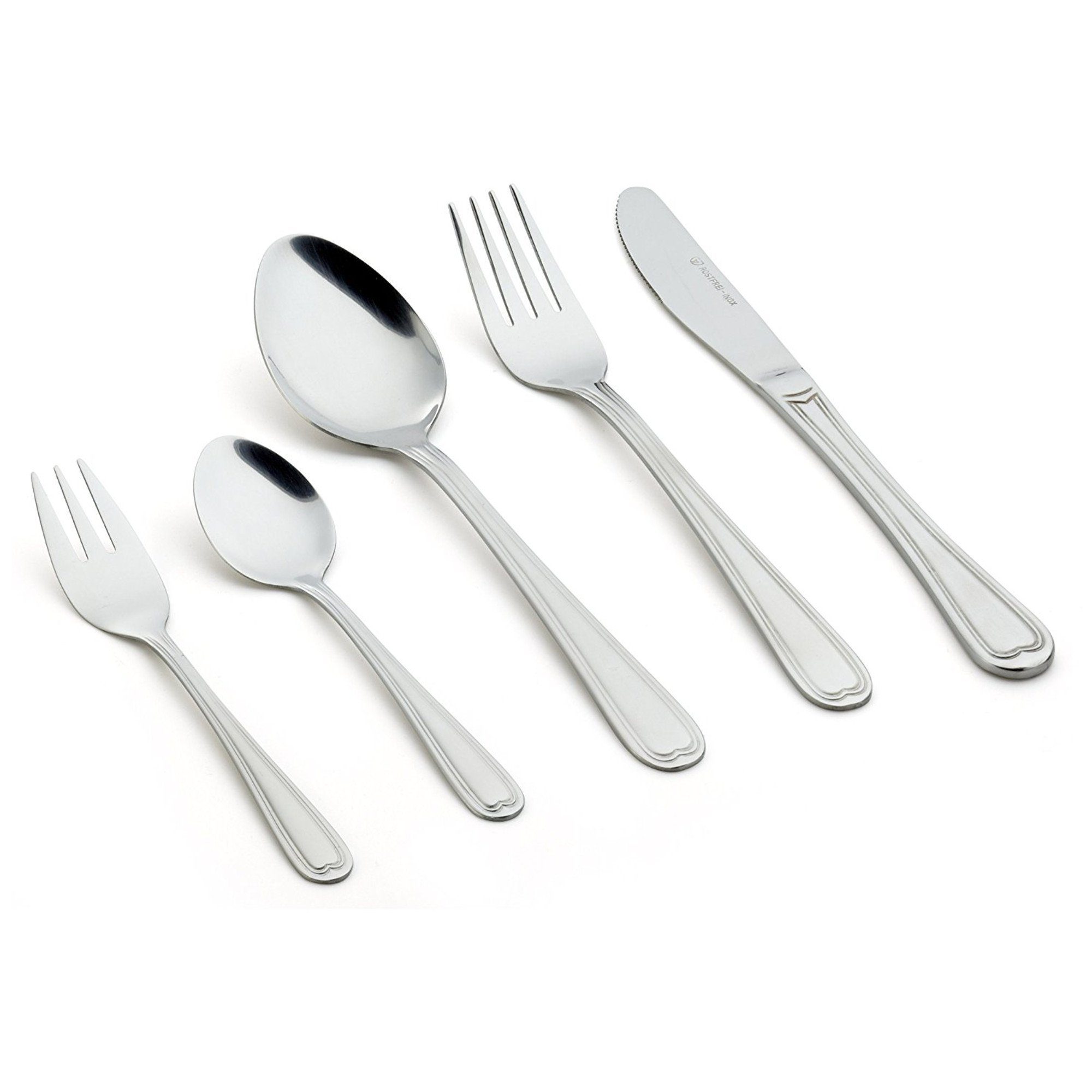 GRÄWE Besteck-Set GRÄWE Besteckkoffer 100-tlg. für 12 Personen, Serie SALZBURG