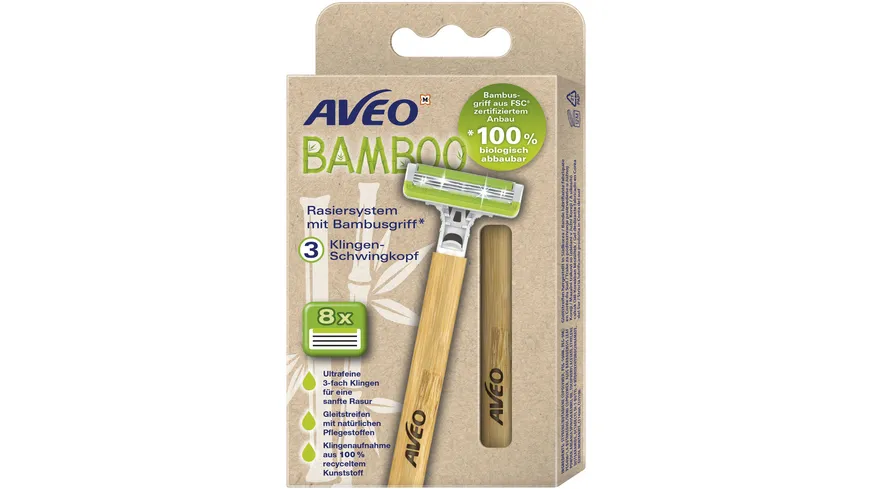 AVEO  Bambus Rasierer