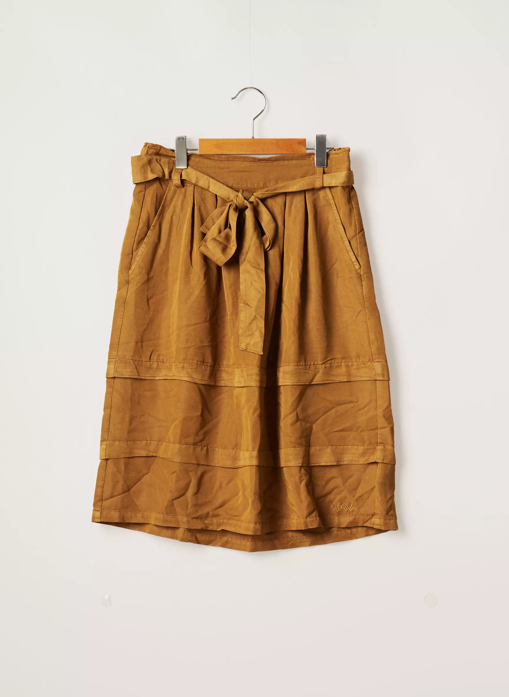 Numph Jupes Mi Longues Femme couleur beige