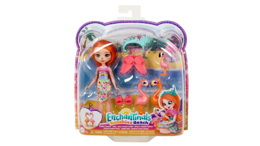 Enchantimals Spring Flamingo Family