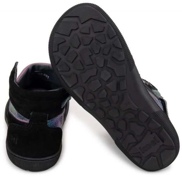 Koel bare ~ Danish MidCut Sneaker ~ Purple Rainbow