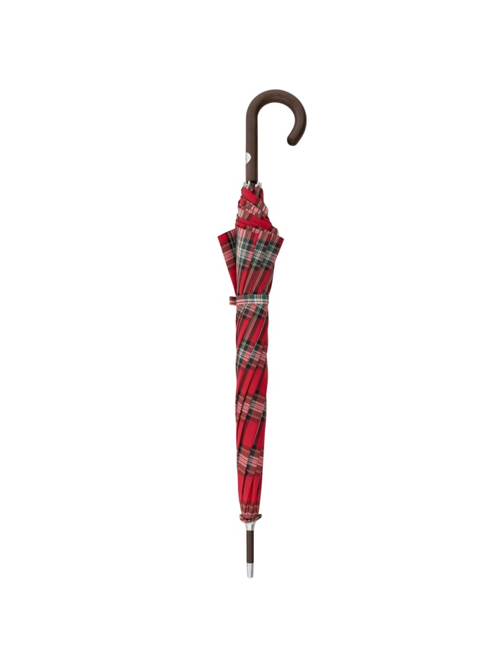 doppler Manufaktur Zürs Rustika Stockschirm 91 cm in karo günstig kaufen onesize
