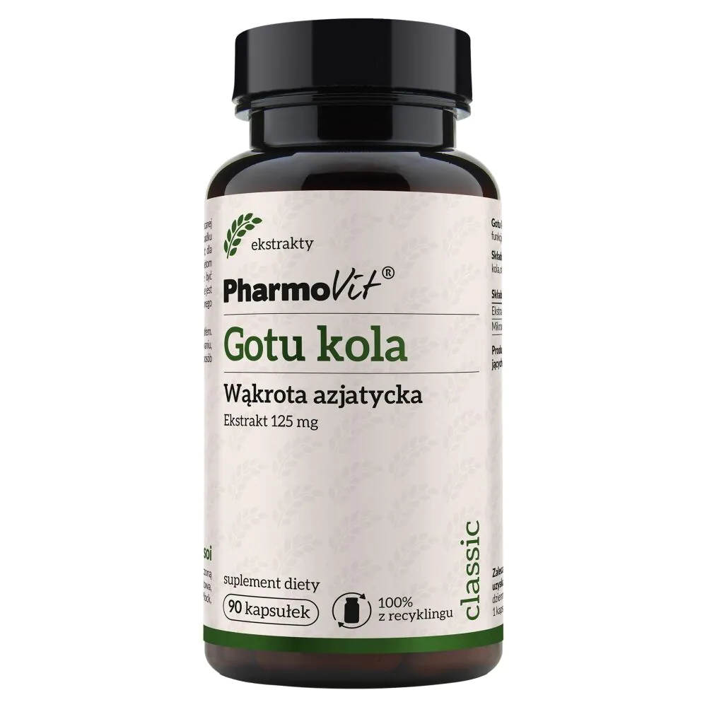 Κάψουλες PharmoVit Classic Gotu Kola Extract 125 mg