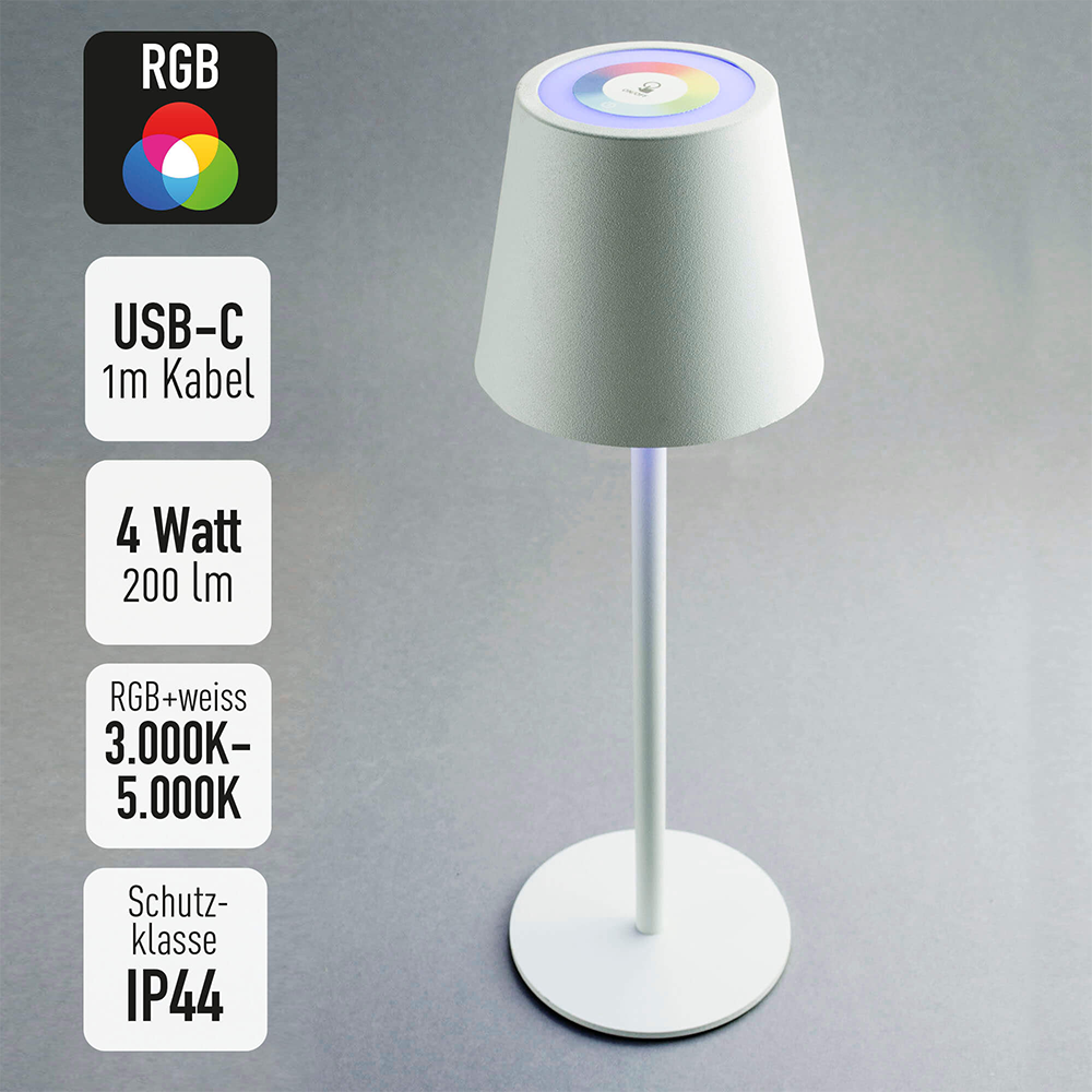 X4-Life LED-Touch-Lampe