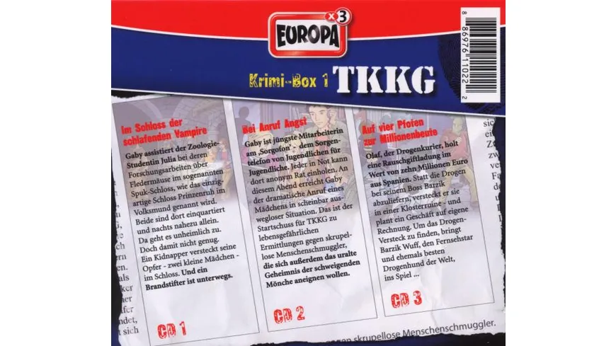 TKKG Krimi-Box 01