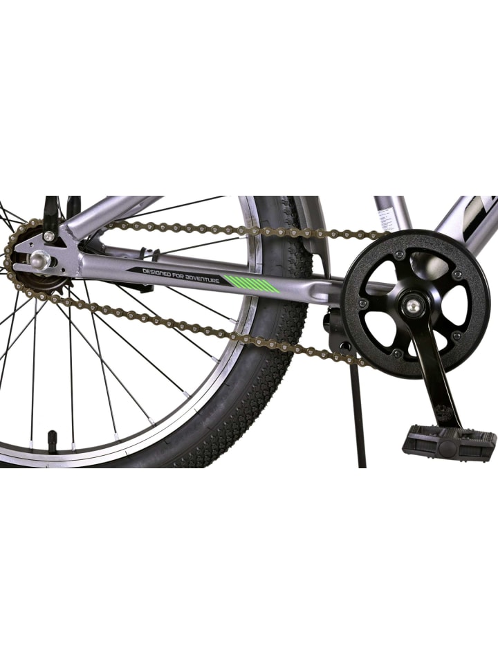 Volare Kinderfahrrad Cross Fahrrad für Jungen 20 Zoll Kinderrad in Dunkelgrau 6 Jahre günstig kaufen onesize