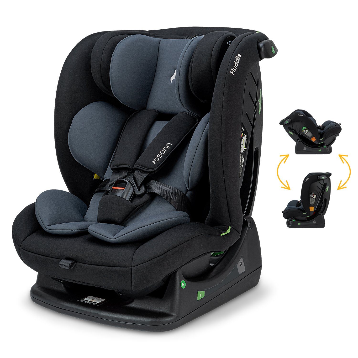 Osann Autokindersitz Huddle, ab: Geburt, Kindersitz ohne Isofix, für Kinder von 40 bis 135 cm