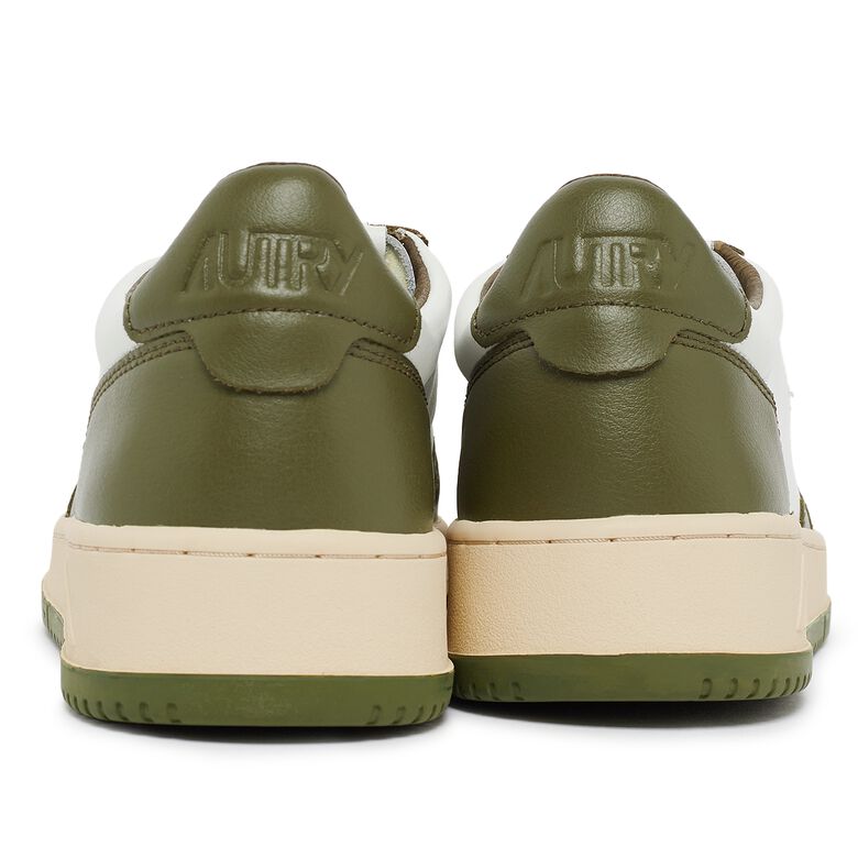 Autry Medalist Low Man WB33 leat/leat wht/olive