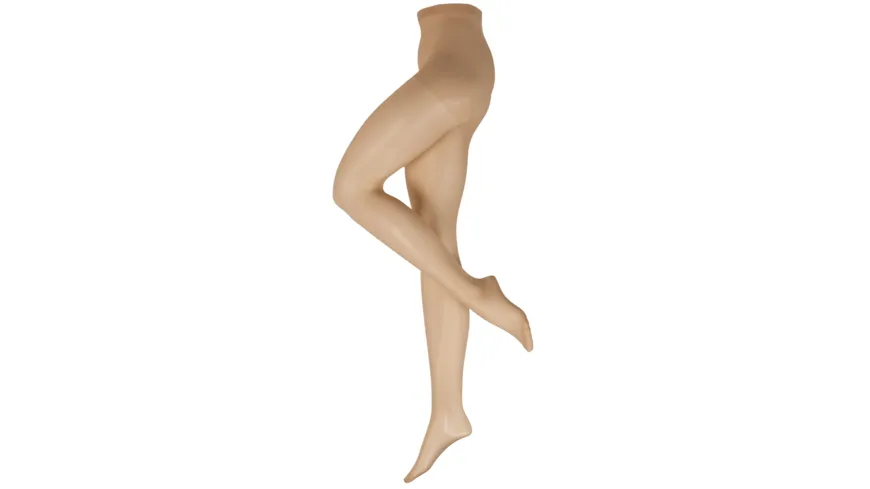 NUR DIE Damen Feinstrumpfhose Seidenfein 15 DEN teint