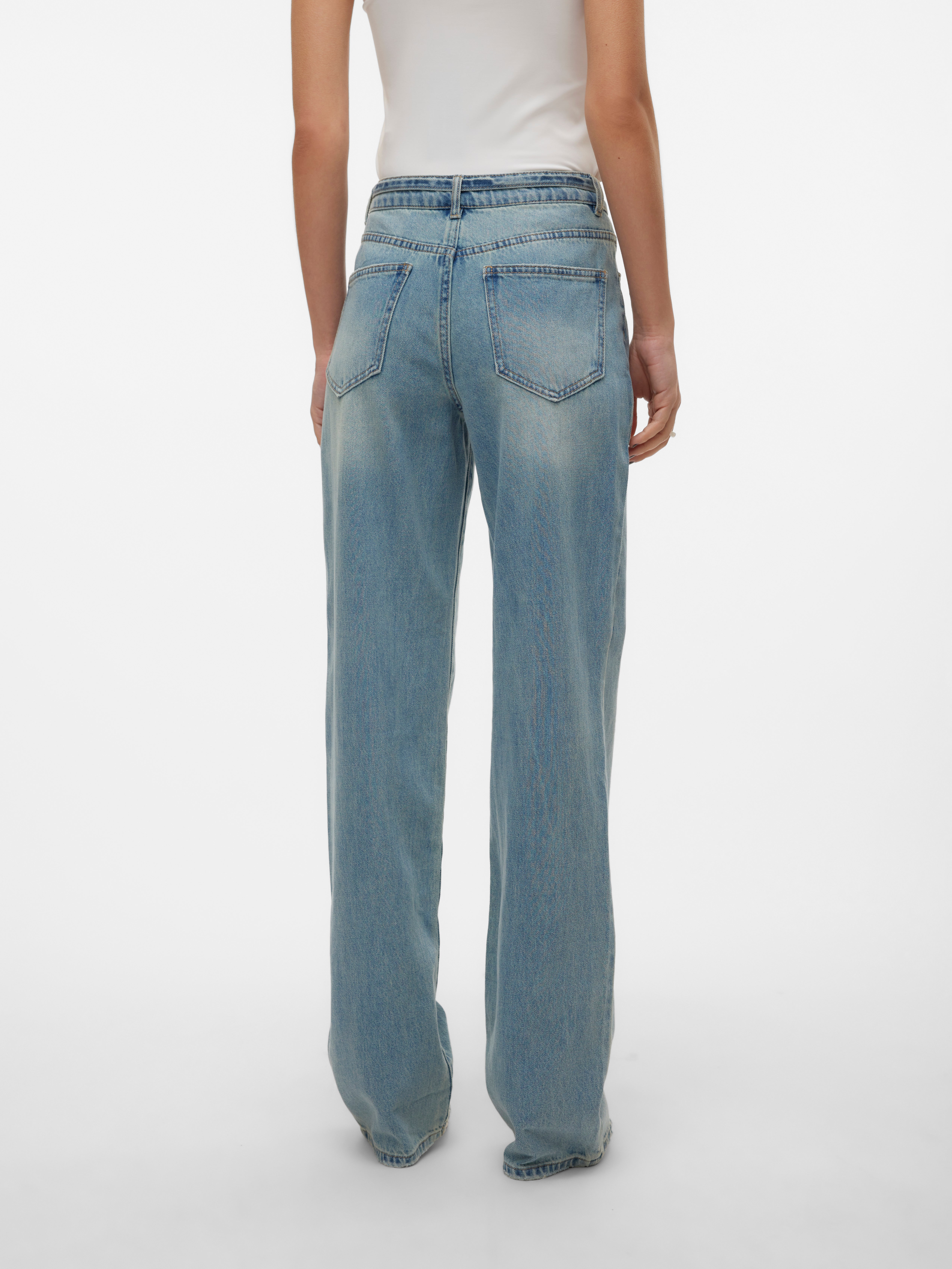 VMALLISON Mid Rise Gerade geschnitten Jeans