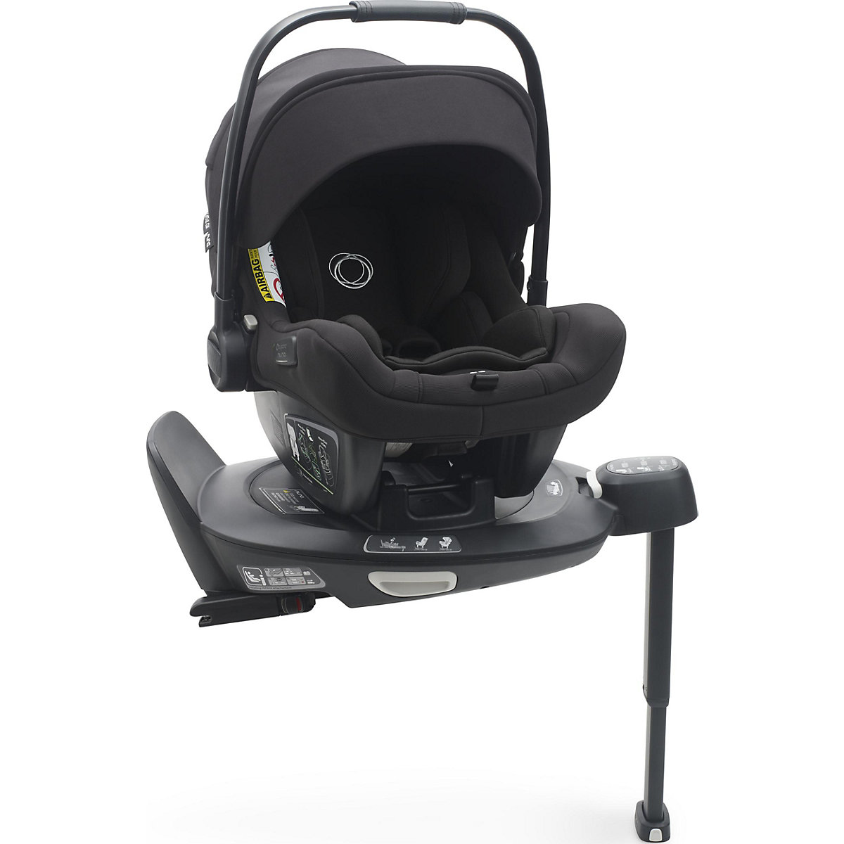 Babyschale Turtle Air by Nuna , schwarz