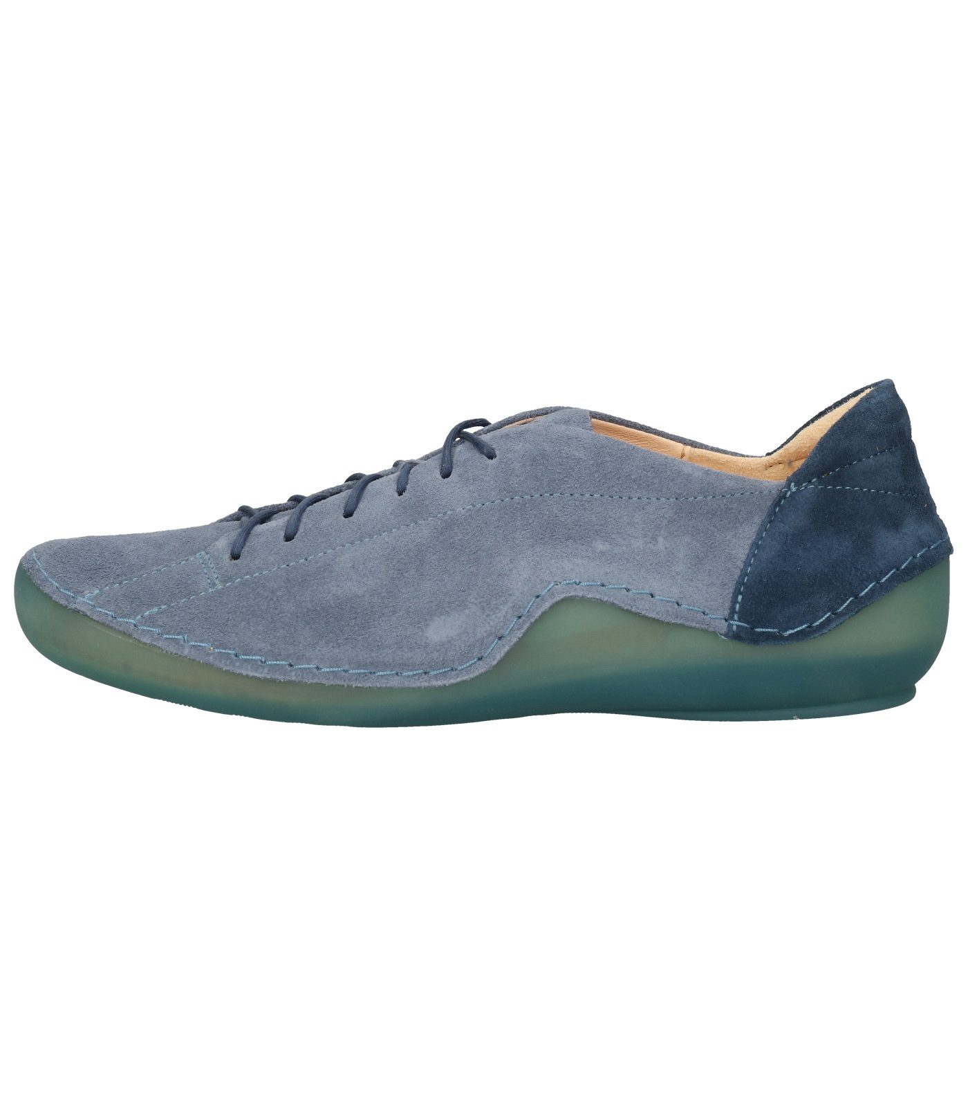 Think! Halbschuhe Veloursleder Schnürschuh