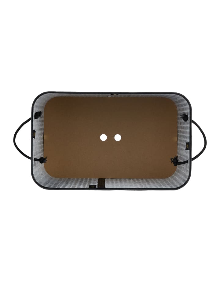relaxdays Wäschesortierer in Schwarz - (B)55 x (H)63 x (T)35 cm günstig kaufen onesize